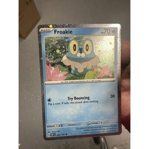 Froakie - 056/197 FART SWIRL 🌀 (Cosmos Holo)  056/197‎ Pokemon Promo Holo NM
